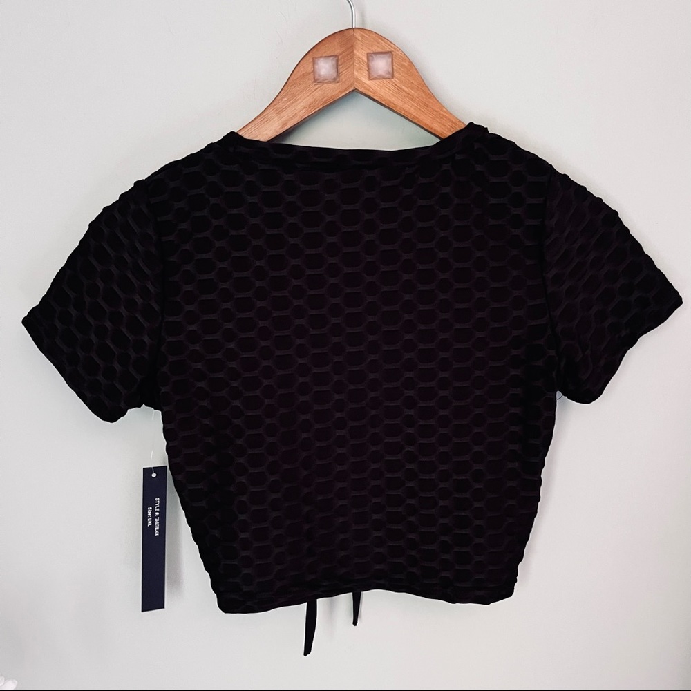 Ruched Women's Top - Picture 2 of 3